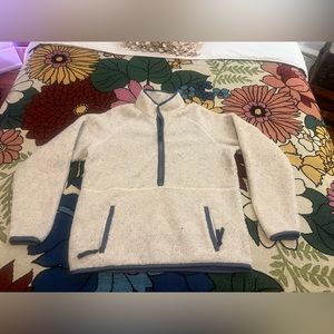 Homage zip-up pullover sweater